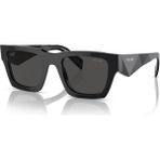 Prada A06S-50 16K08Z Güneş Gözlüğü Erkekler İçin UV Filtreli Asetat Kare Çerçeve Siyah