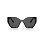 Prada Kadın Güneş Gözlüğü - Cat-Eye Siyah Kemik Çerçeve Füme Cam Uv400 0Pr 19Zs