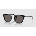 Prada Pr C01sd 16k731 52 Unisex Aynalı Oval Siyah Kemik Güneş Gözlüğü Siyah