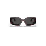 Prada PR15YS 09Z5S0 Bordo Kadın Güneş Gözlüğü