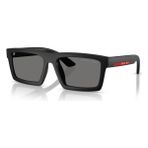 Prada Sport 0PSA07 1BO-02G Polarize Erkek Güneş Gözlüğü - Siyah