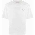 Prada Sport Pamuklu Yuvarlak Yakalı T-Shirt - Beyaz - XL