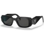 Prada SPR17WS 1AB-5S0 49 Kadın Güneş Gözlüğü - Siyah