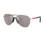 Prada SPS53Z 18X-80I 59 Gri Erkek Güneş Gözlüğü