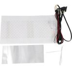 Praise6 12 V Evrensel Motosiklet Atv Utv Anahtarı Isıtmalı Koltuk Minderi Karbon Fiber Koltuk Isıtıcı Isıtmalı Ped (Yurt Dışından) - 1 Adet - Beyaz