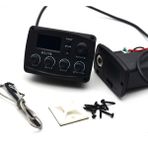 Praise6 KLT-17B Dijital Işlem Tunerli Akustik Gitar Eq Preampı Tuner Gitar Alıcısı ile 3 Bant Eq Ekolayzır (Yurt Dışından) - 1 m - Siyah