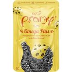 Pramy Omega Plus Jelly 70 gr Tavuklu ve Peynirli Yetişkin Kedi Konserve Maması