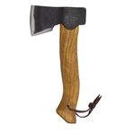 PRANDI Segurin Tipi Kısa Balta Hikori Ceviz Ağacı Saplı 28cm 400gr
