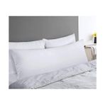 Pratic Home 1 Adet 50X135CM 1500GR 1.kalite Boncuk Elyaf Dolgulu Uzun Yastık Hamile Yastık Dekoratif Yastık - Beyaz