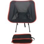 Pratik 6456 Ecorce Tube Marron Polyester Kırmızı Kamp Sandalyesi