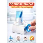 Pratik Diş Macunu Sıkacağı Döner Mekanizmalı Tüp Sıkma Aparatı Tasarruflu Pratik Kullanım
