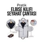 Pratik Elbise Kılıfı Seyahat Çantası - Seçenek