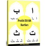 Pratik Elif-BA Kartları Laminasyonlu Sert Kartlar Enine Boyuna Eğitim