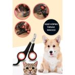 Pratik Kedi ve Köpek Tırnak Makası | Evcil Hayvan Tırnak Makası | Çelik Uçlu Tırnak Makası