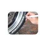 Pratik Lastik Yazı Kalemi ( Beyaz )