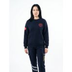 Pratik Medikal 112 Acil Sağlık Sweatshirt Üç Iplik Şardonlu Kanguru Cep Lacivert Unisex - XL