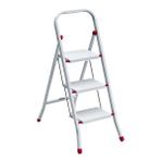 Pratik Metal 3 Basamaklı Merdiven (sar1633) Gri