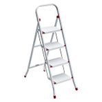 Pratik Metal 4 Basamaklı Merdiven (sar1634) Gri
