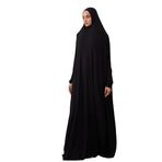 Pratik Namaz Elbisesi | Hızlı ve Rahat Kullanım İçin Tasarlandı – Namaz için Full Elbise (Siyah, Standart)