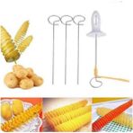 Pratik Spiral Patates Dilimleyici, Kolay ve Hızlı Kullanımlı Mutfak Aleti - Seçenek 1