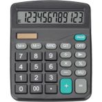 Pratik ve Şık Hesap Makinesi AV-H837, Günlük Kullanım Için Ideal Araç - Seçenek 1 - Antrasit