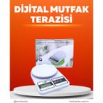 Pratik ve Şık Tasarımıyla Dijital Mutfak Tartısı - KR0025-5MSBX3 - Çok Renkli