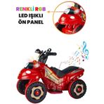 Pratikko Led Işıklı Müzikli Akülü Atv