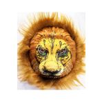 PRATİKOBA Peluş Aslan Maskesi Kahverengi Yeleli Mega Peluş 33 No