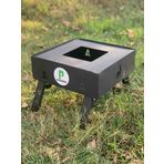 pratikoutdoor Katlanır Ayaklı Ateş Çukuru & Şömine - Kare