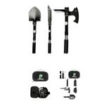 pratikoutdoor Katlanır Kürek Balta Bıçak Testere Çekiç Çapa Kamp Seti - Multitools