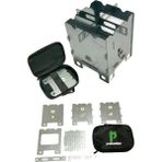 Pratikoutdoor Paslanmaz Ateş Kutusu, Firebox, Katlanır Mini Soba, Kamp Sobası - Gri