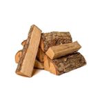 Pratikoutdoor Yarılmış - 1. Sınıf Doğal Meşe Odunu – %100 Katkısız, Yüksek Kalorili Şömine, Soba ve Mangal Odunu - Ahşap - 10 kg