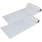 Pratikser Tek Kullanımlık Masa Örtüsü Baskısız - 100 x 150 cm - 2 Rulo - Beyaz