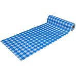 Pratikser Tek Kullanımlık Masa Örtüsü Mavi - 100x120cm - 10Ad/Rulo