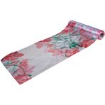 Pratikser Tek Kullanımlık Polietilen Masa Örtüsü Gül - 80x100cm - 50Ad/Rulo