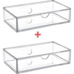 Pratikya 22,5X13,5X 5,8 Masa Düzenleyici Çekmece Modülü 2'Li