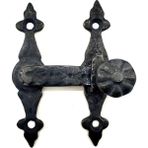 Prativas Antika Tarz Dekoratif Pirinç Kapı, Pencere Mandalı - 82X65 Mm, Oksit - 82 x 65 mm - 001-Renkli - 1 Adet