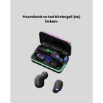 Prativas E10 Kablosuz Bluetooth Kulaklık – 3D Ses Powerbank Şarj Kutusu - PRTHBY6319-2991 - Çok Renkli