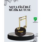 Prativas Nota Figürü Müzik Kutusu Melodious Model - Ahşap