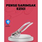 Prativas Sarımsak Ezici Kolay Kullanım Dayanıklı Gövde - Renkli