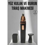 Prativas Tıraş Makinesi Kulak Burun ve Yüz Temizleyici Şarjlı Mini - PRTHBY7597-6958 - Renkli