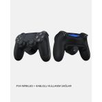 Prativas Titreşimli Kablosuz Oyun Kolu – Ps4, Pc, Mobil, Tablet Uyumlu - Renkli