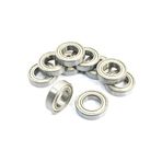 PRC 686 ZZ 10 ADET Rulman (Metal Kapak) 6X13X5 Sabit Bilyalı Minyatür Rulman