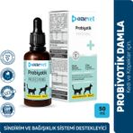 Prebiotik Sıvı Damla 50 ml | Kedi Ve Köpekler Için Sindirim Ve Bağışıklık Sistemi Destekleyici