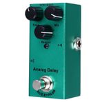 Precel Ses kontrolü Ve Yüksek Kaliteli Alüminyum Oy tasarımı Ile Taşınabilir Elektro Gitar Efekt pedalı (Vintage aşaması (06)) (Analog koro (07)) (Dijital gecikme (08)) (Tremolo (09)) (Analog