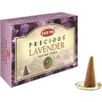 Precious Lavender Cones Lavanta Konik Tütsü 10'lu - Renkli - 391