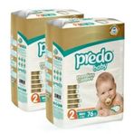 Predo Baby Premium Comfort No:2 Mini 152 Adet Bebek Bezi