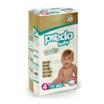 Predo Baby Premium Comfort No:4 Maxi 60 Adet Bebek Bezi