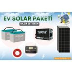 PREFABRİK VE KONTEYNER EV İÇİN GÜNEŞ ENERJİ PAKETİ Uyumlu