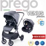 Prego 2029 Venüs Premium Travel Sistem Gri Bebek Arabası